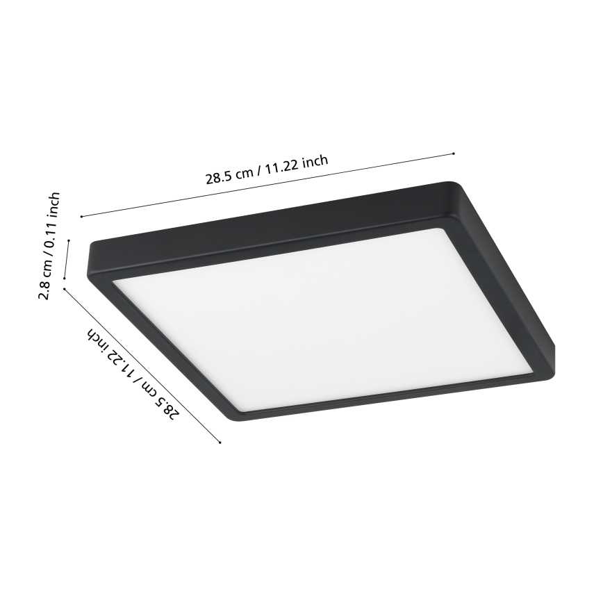 Eglo - LED Reguliuojamas vonios šviestuvas LED/19,5W/230V IP44 ZigBee