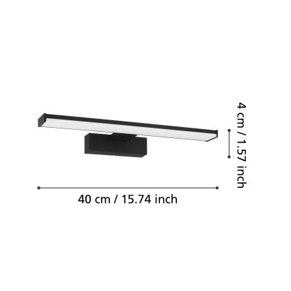 Eglo - LED vonios veidrodžio apšvietimas LED/7,4W/230V 4000K 40 cm IP44