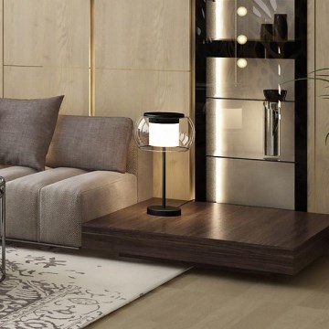 Eglo 99024 - LED RGB reguliuojamas stalinis šviestuvas BRIAGLIA-C LED/15W/230V