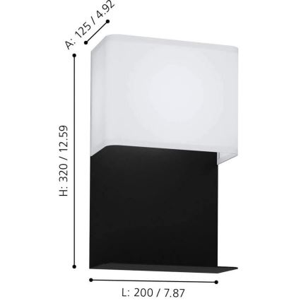 Eglo - LED Maitinimas standartinėms jungimo grandinėms LED/5.4W/230V
