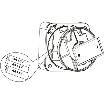 Eglo - Lauko jutiklis Tuya IP44 ZigBee