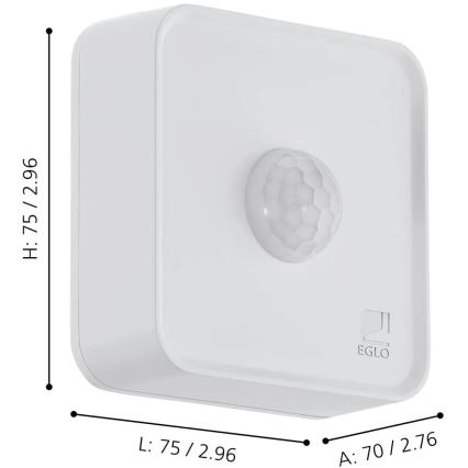 Eglo - Lauko jutiklis Tuya IP44 ZigBee