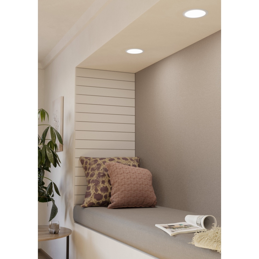 Eglo - LED įleidžiamasis šviestuvas LED/10,5W/230V Ø 16,6 cm
