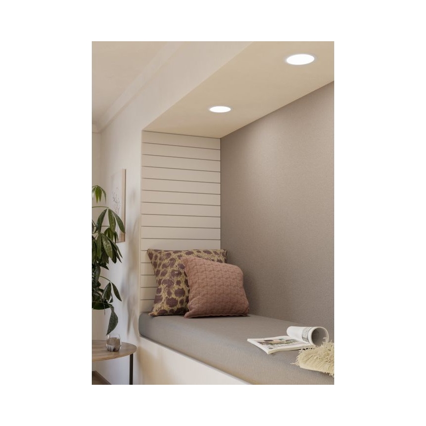 Eglo - LED Reguliuojamas įleidžiamas šviestuvas FUEVA 5 LED/10,5W/230V