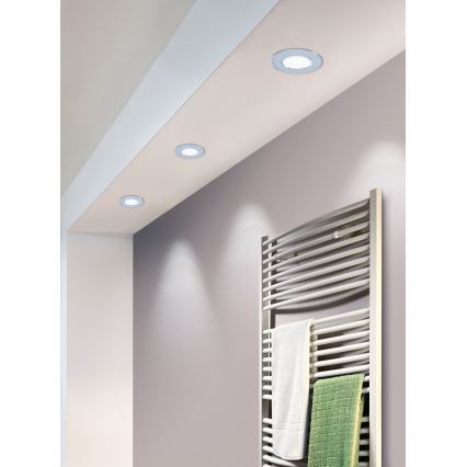 Eglo - LED Įleidžiamas vonios šviestuvas LED/2.7W/230V IP44
