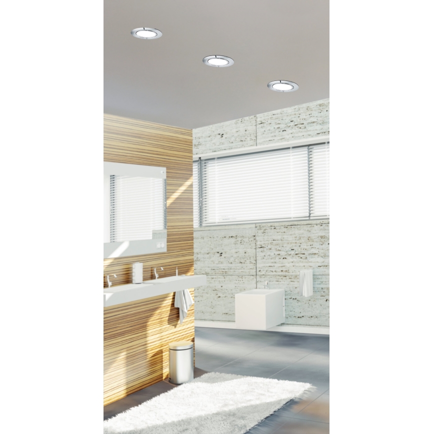 Eglo - LED Įleidžiamas vonios šviestuvas LED/2.7W/230V IP44