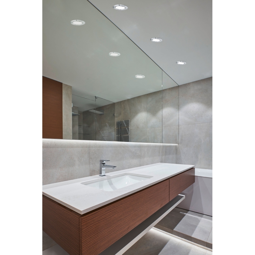 Eglo - LED vonios įleidžiamasis šviestuvas LED/2,7W/230V IP44 skersm. 8,6 cm