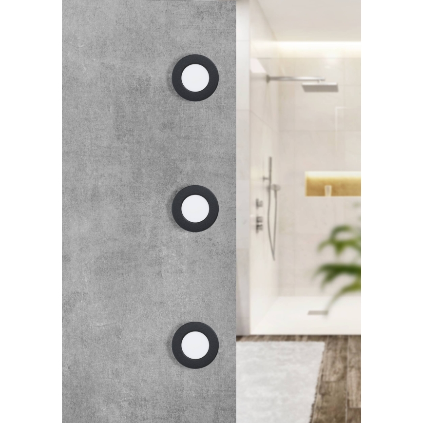 Eglo - LED Įleidžiamas vonios šviestuvas LED/2,7W/230V IP44