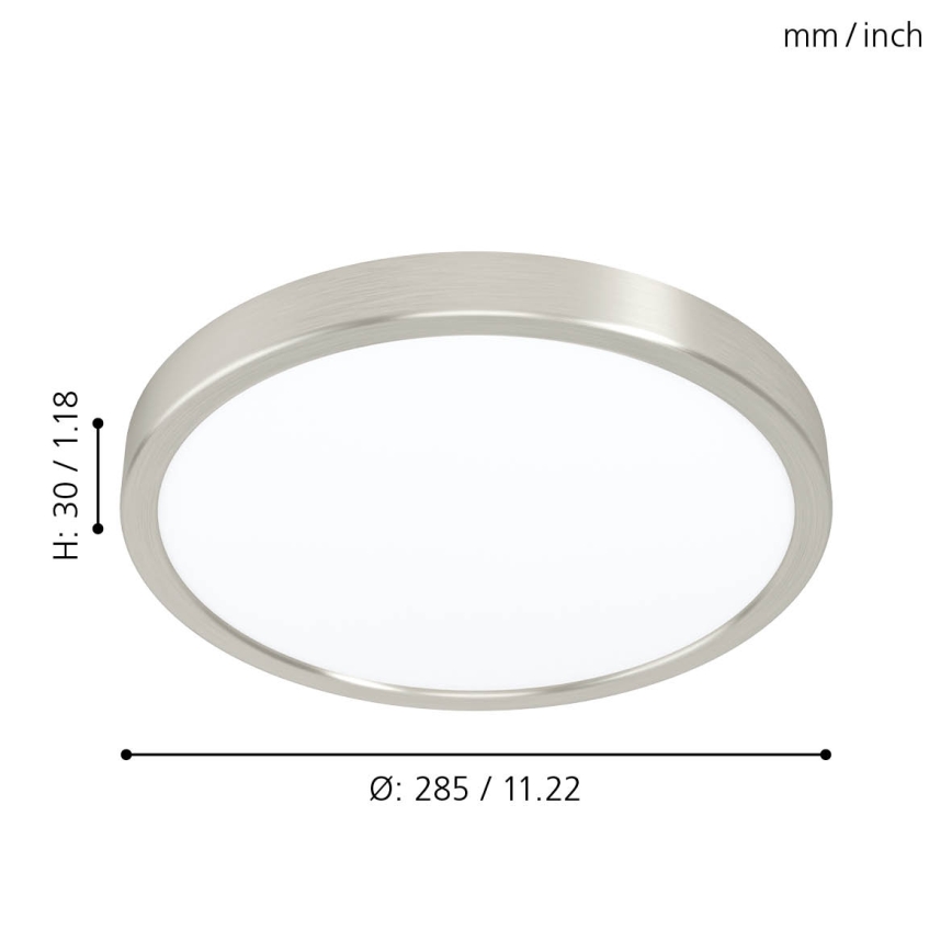 Eglo - LED lubinis šviestuvas LED/20W/230V