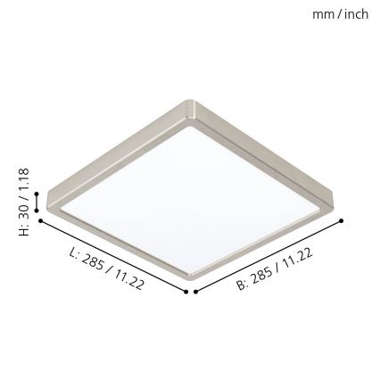 Eglo - LED lubinis šviestuvas LED/20W/230V