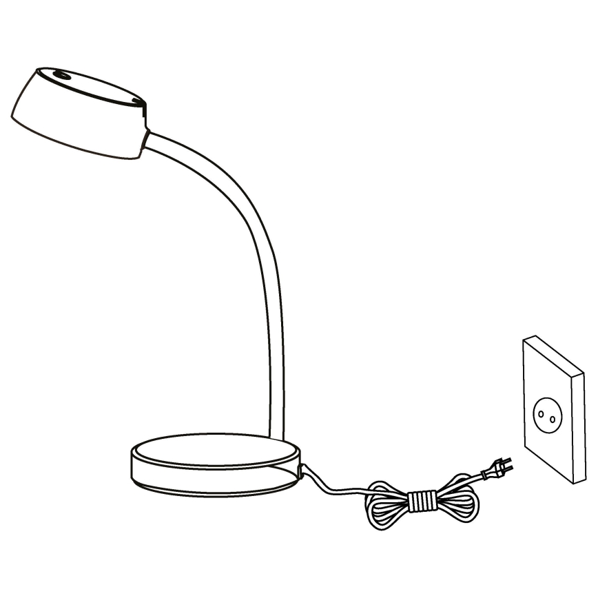 Eglo - LED Stalinis šviestuvas LED/4.5W/230V