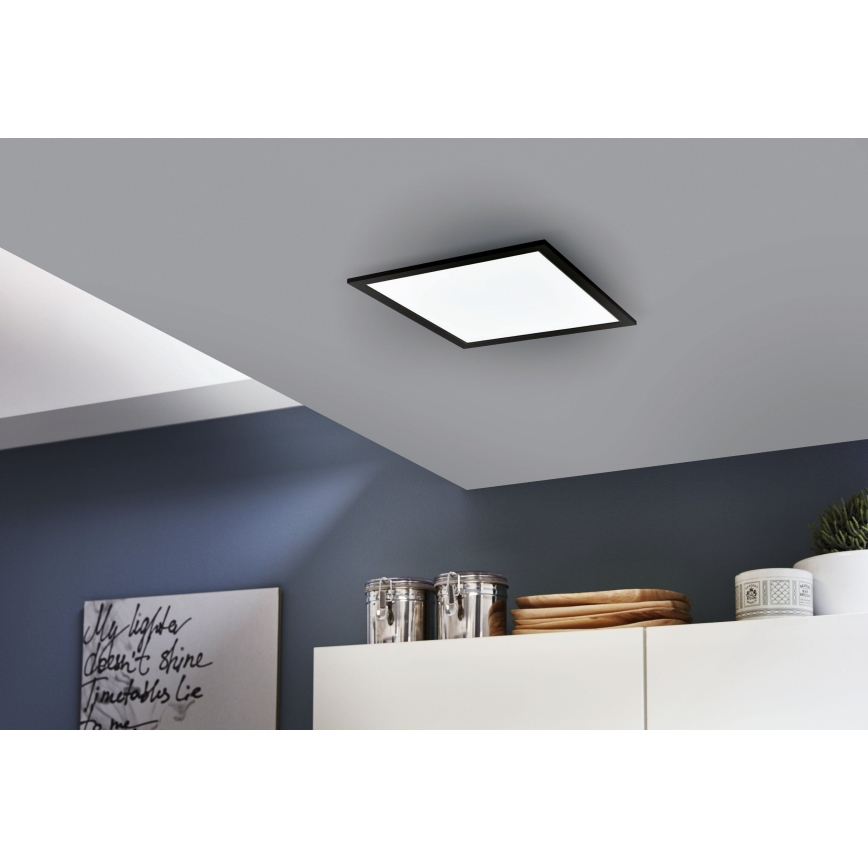 Eglo - LED RGB dimeriuojamas lubinis šviestuvas SALOBRENA-C LED/16W/230V 30x30 cm + nuotolinis valdymas