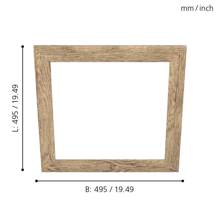 Eglo - Rėmas šviestuvui SALOBRENA 450x450 mm