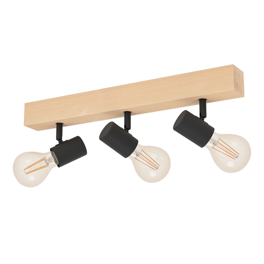 Eglo - Akcentinis apšvietimas TOWNSHEND 3xE27/60W/230V - FSC sertifikuota