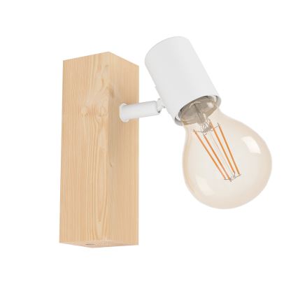 Eglo - Sieninis akcentinis šviestuvas TOWNSHEND 1xE27/10W/230V - FSC sertifikuota