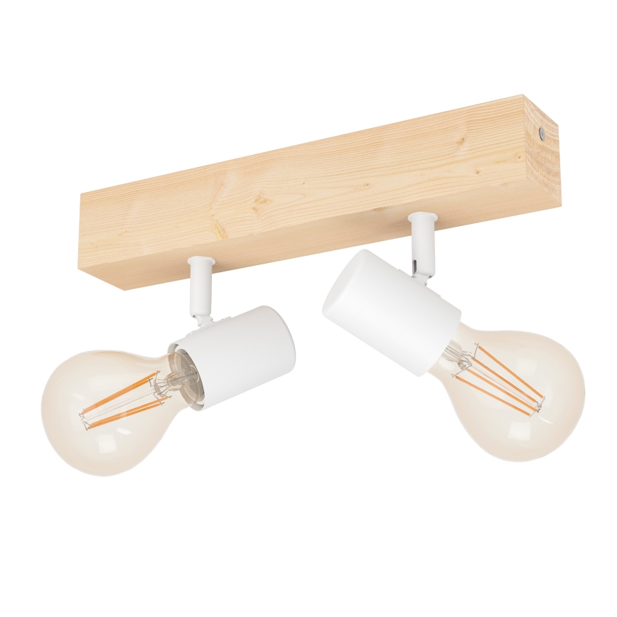 Eglo - Akcentinis apšvietimas TOWNSHEND 2xE27/60W/230V - FSC sertifikuota