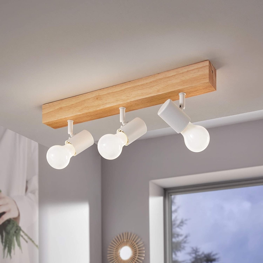 Eglo - Akcentinis apšvietimas TOWNSHEND 3xE27/60W/230V - FSC sertifikuota