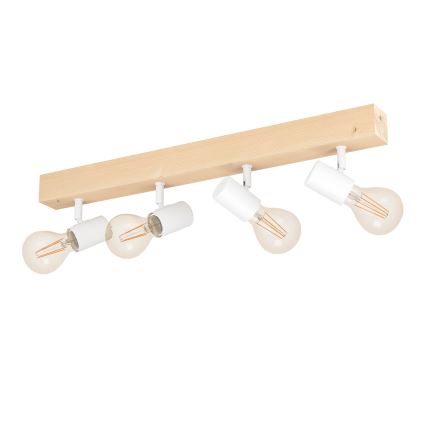 Eglo - Akcentinis apšvietimas TOWNSHEND 4xE27/60W/230V - FSC sertifikuota