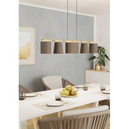 Eglo - Pakabinamas sietynas 5xE14/40W/230V