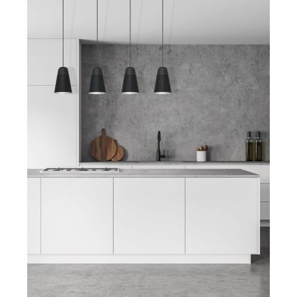 Eglo 99545 - Kabantis šviestuvas su laidu CANTERRAS 4xE27/40W/230V