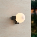 Eglo 99573 - Lauko sieninis šviestuvas su jutikliu RUBIO 1xE27/15W/230V IP44