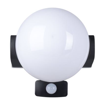 Eglo 99573 - Lauko sieninis šviestuvas su jutikliu RUBIO 1xE27/15W/230V IP44