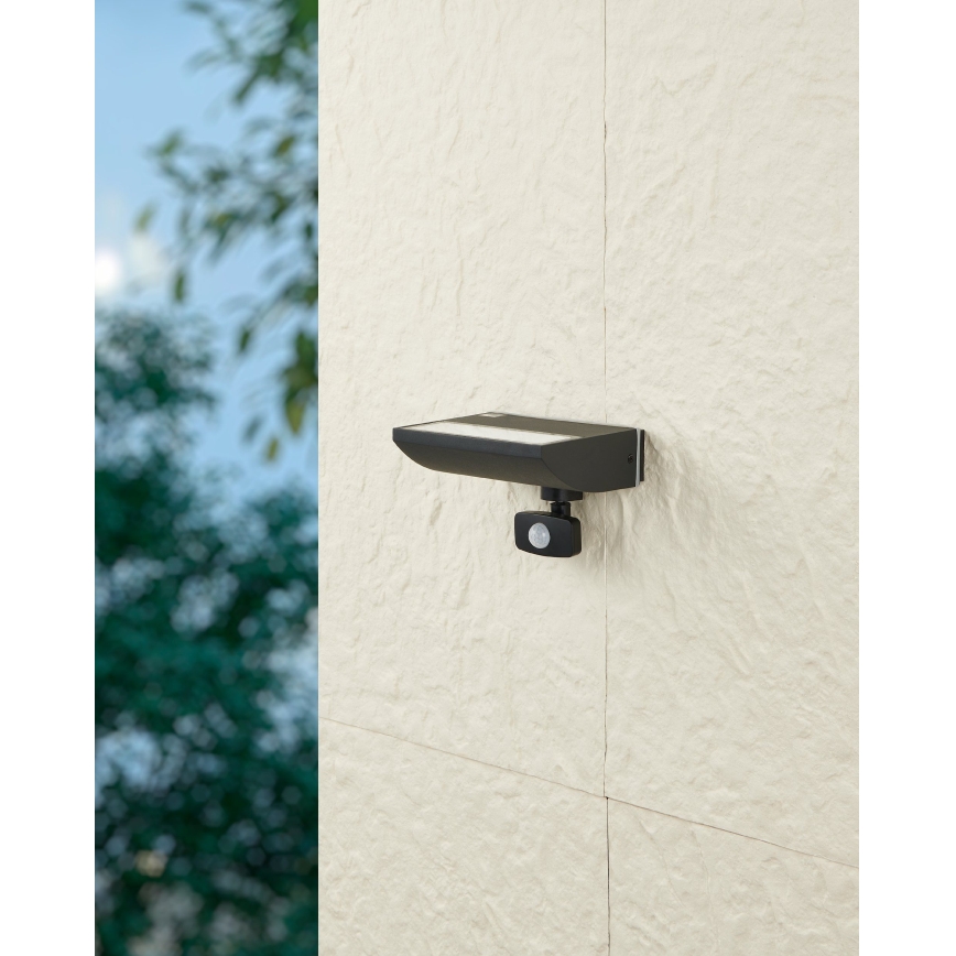 Eglo 99579 - LED lauko šviestuvas su jutikliu SORRONARO LED/10,5W/230V IP44