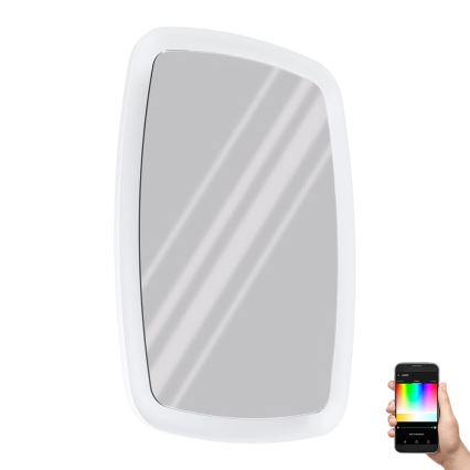 Eglo 99588 - LED RGBW reguliuojamo ryškumo vonios veidrodis su apšvietimu 20W/230V IP44