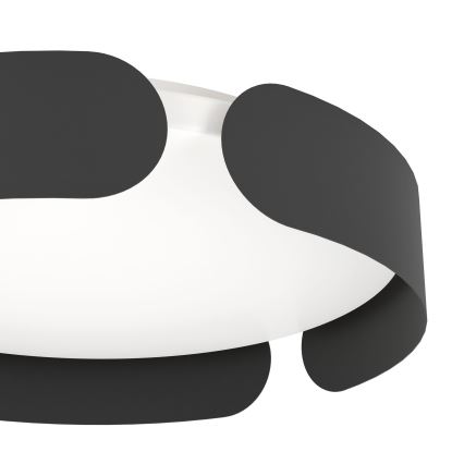 Eglo - LED lubinis šviestuvas LED/20W/230V Ø 37 cm juodas