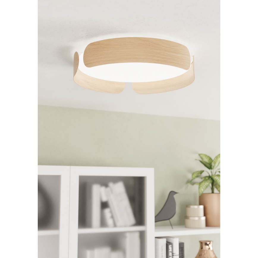 Eglo - LED lubinis šviestuvas LED/20W/230V Ø 37 cm smėlio spalvos