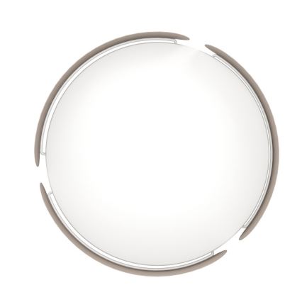 Eglo - LED lubų šviestuvas LED/20W/230V Ø 37 cm rudos spalvos