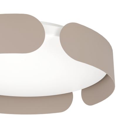 Eglo - LED lubų šviestuvas LED/20W/230V Ø 37 cm rudos spalvos