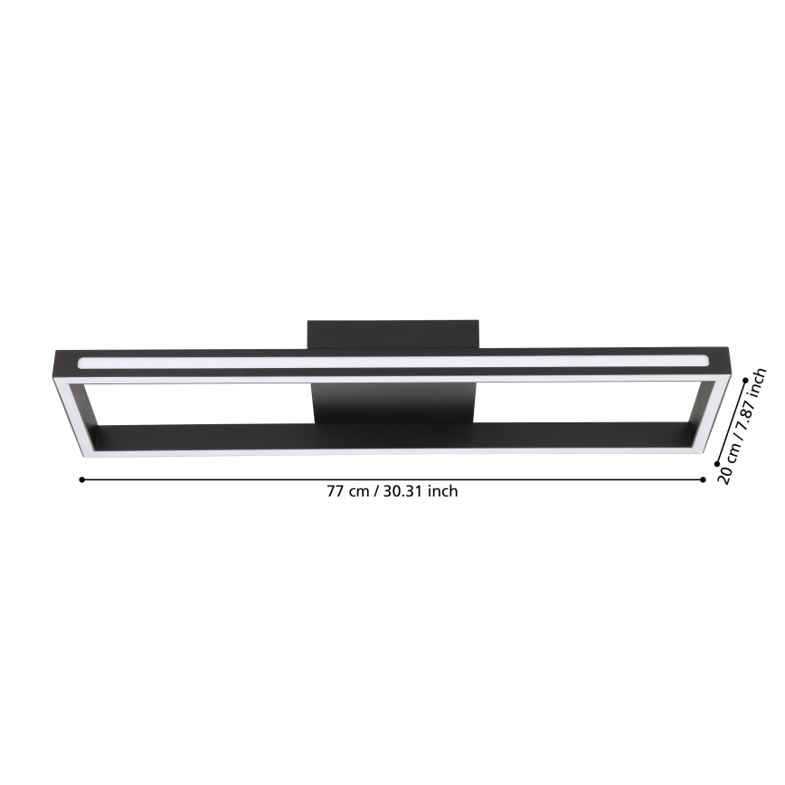 Eglo - LED Pritemdomas lubinis šviestuvas LED/21W/230V 2700-6500K