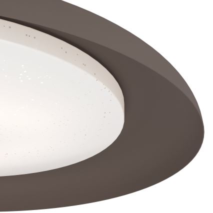 Eglo 99704 - LED lubinis šviestuvas PENJAMO LED/17,1W/230V rudas