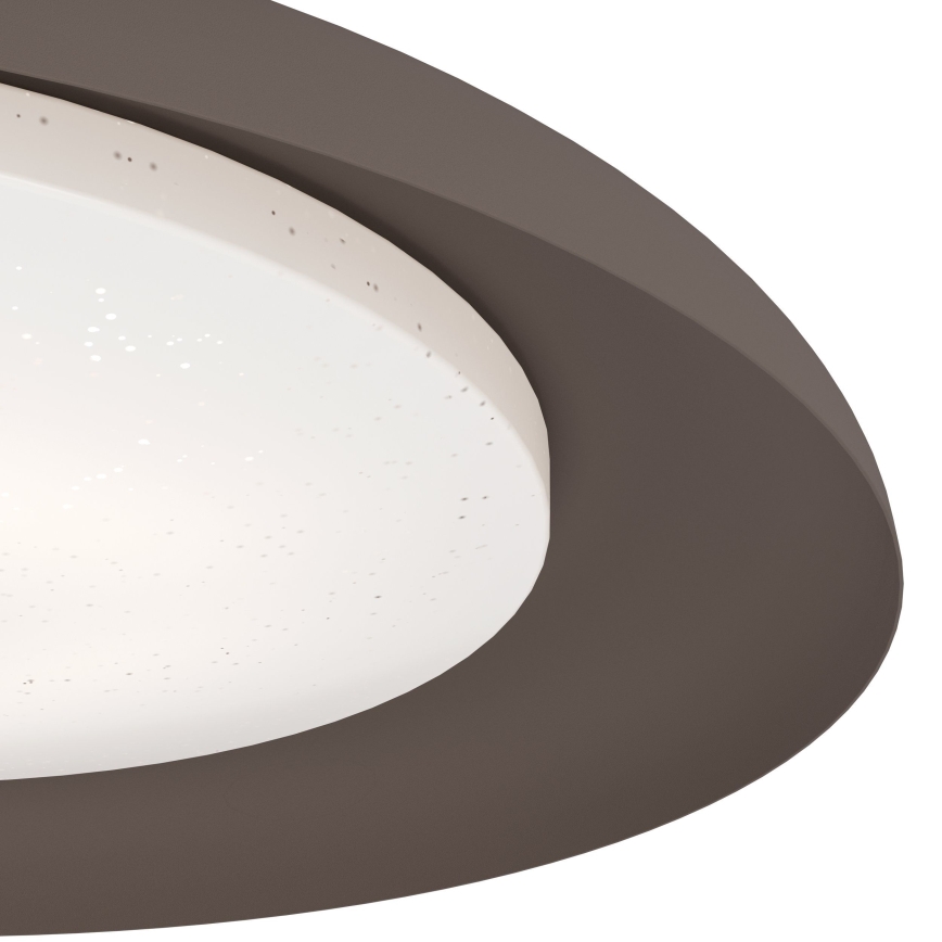 Eglo 99704 - LED lubinis šviestuvas PENJAMO LED/17,1W/230V rudas