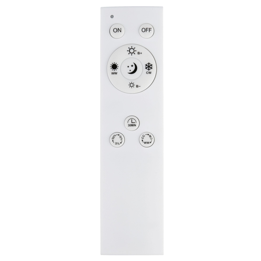 Eglo - LED Reguliuojamas lubinis šviestuvas LED/37W/230V juodas + valdymo pultas