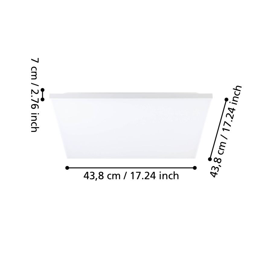 Eglo - LED Lubinis šviestuvas LED/20W/230V