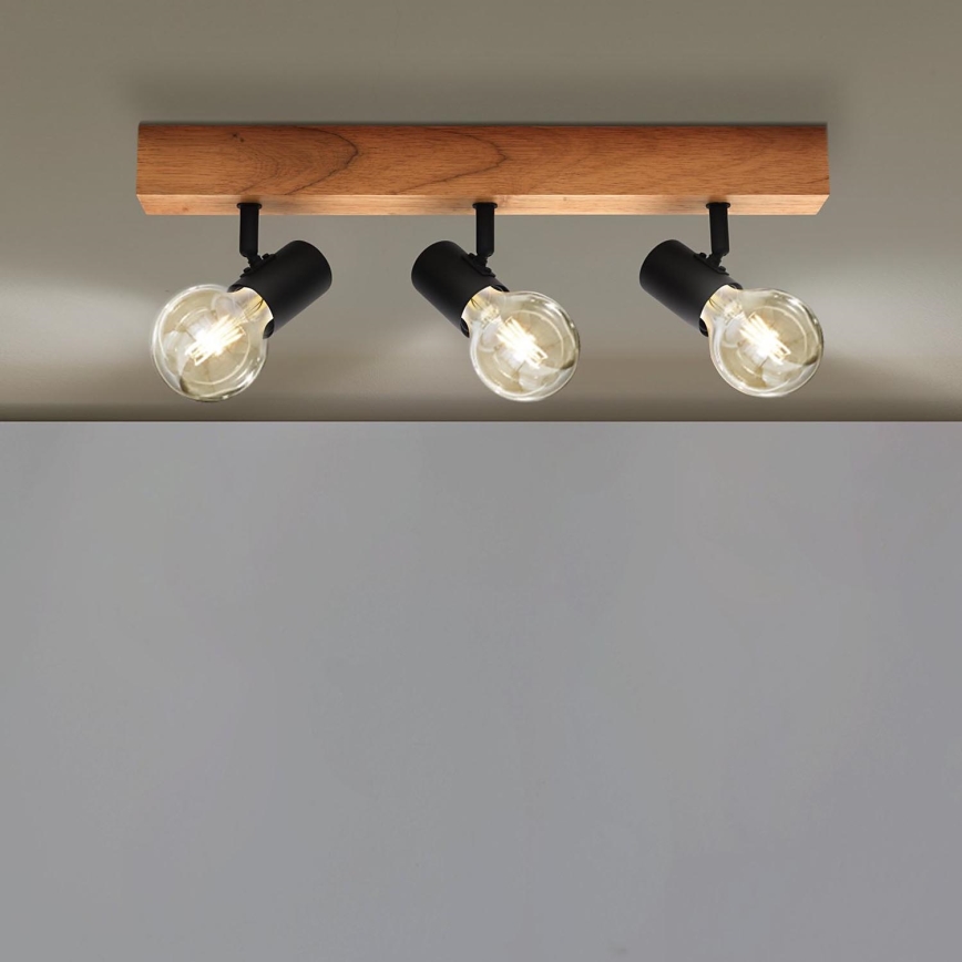 Eglo - Akcentinis apšvietimas TOWNSHEND 3xE27/60W/230V - FSC sertifikuota