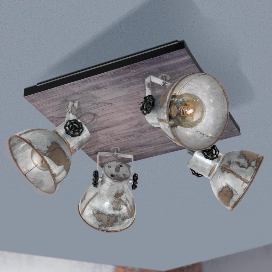 Eglo - Akcentinis šviestuvas 4xE27/40W/230V