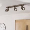 Eglo - bronzinis taškinis šviestuvas 3xGU10/10W/230V