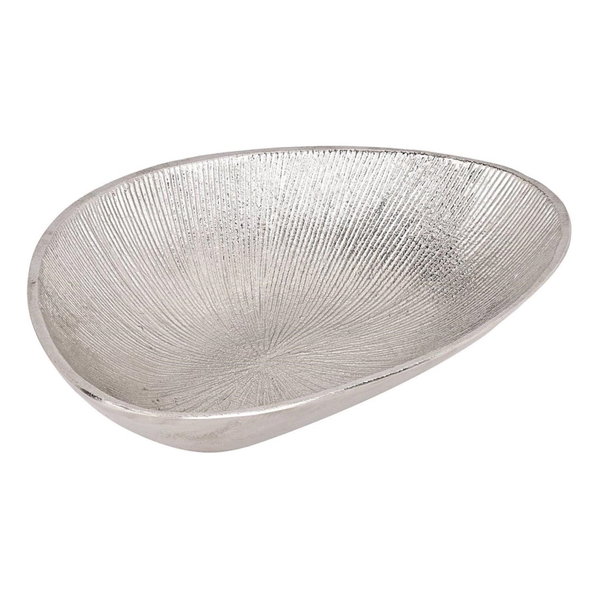 Eglo - Dekoratyvinis padėklas 17,5x24,5 cm sidabras