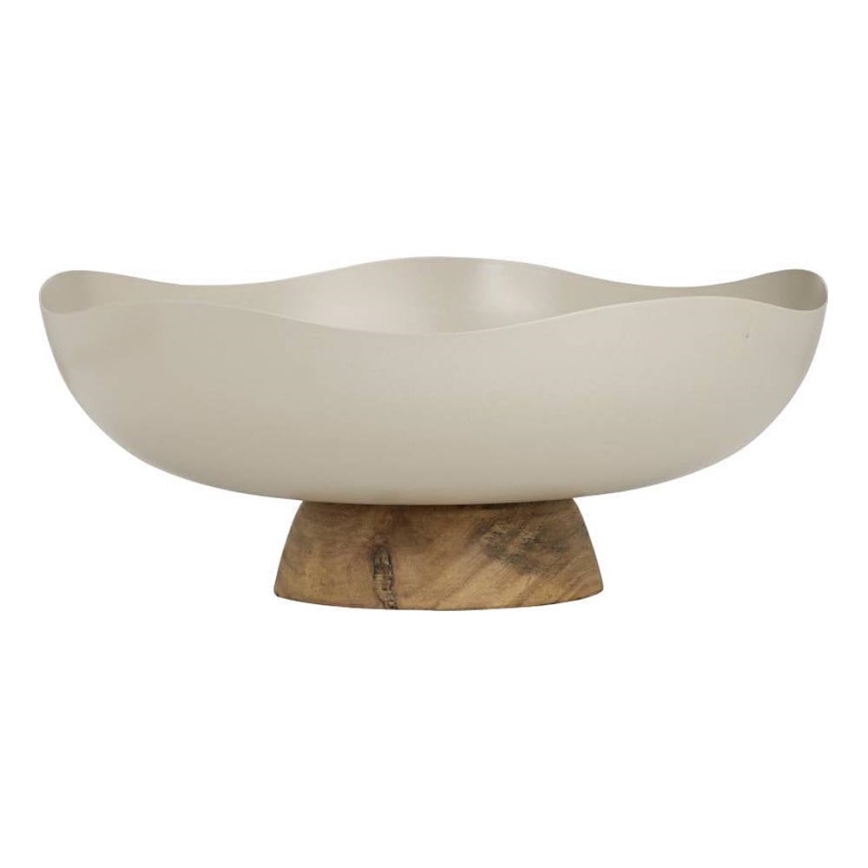 Eglo - Dekoratyvinis padėklas diametras 25 cm smėlio spalva
