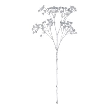 Eglo - Dirbtinė gėlė 53 cm sidabras