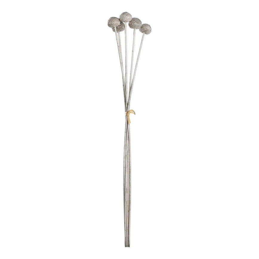 Eglo - Dirbtinė gėlė 58,5 cm sidabras