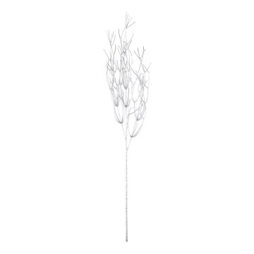 Eglo - Dirbtinė gėlė 87,5 cm sidabras