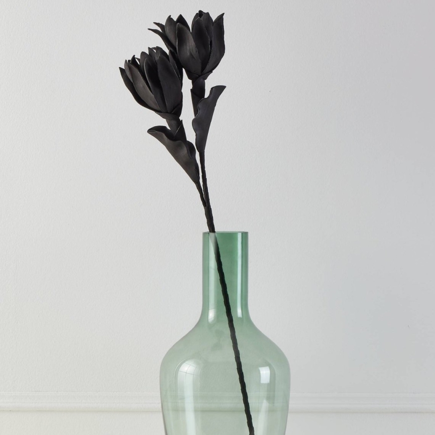 Eglo - Dirbtinė gėlė 90 cm juoda