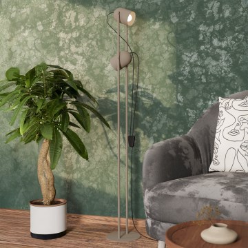 Eglo - Grindinė lempa 2xE14/8W/230V smėlinė