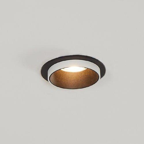 Eglo - Įleidžiamas šviestuvas 1xGU10/35W/230V juoda