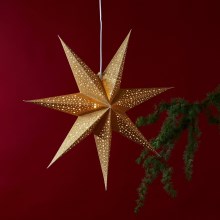 Eglo - Kalėdinė dekoracija žvaigždė auksinė