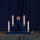 Eglo - Kalėdinė žvakidė 4xE10/3W/230V mėlyna
